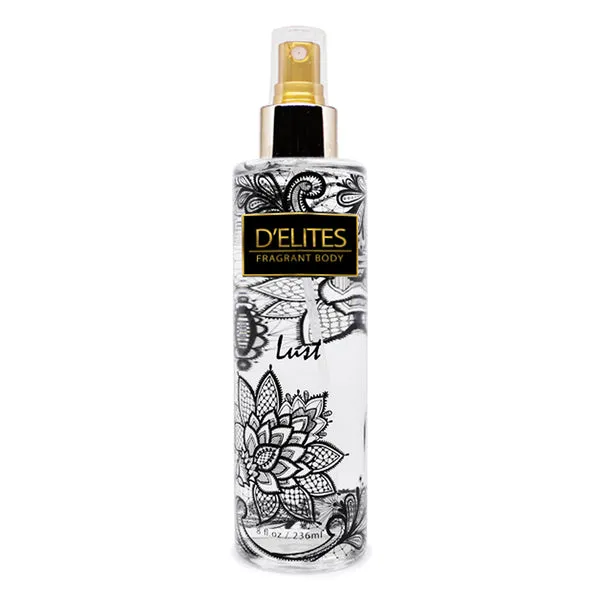 D Elites Lust Body Splash 236Ml
