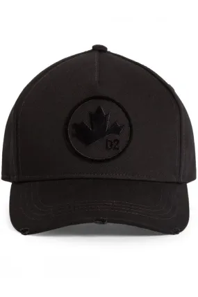 D2 Leaf Baseball Cap Black