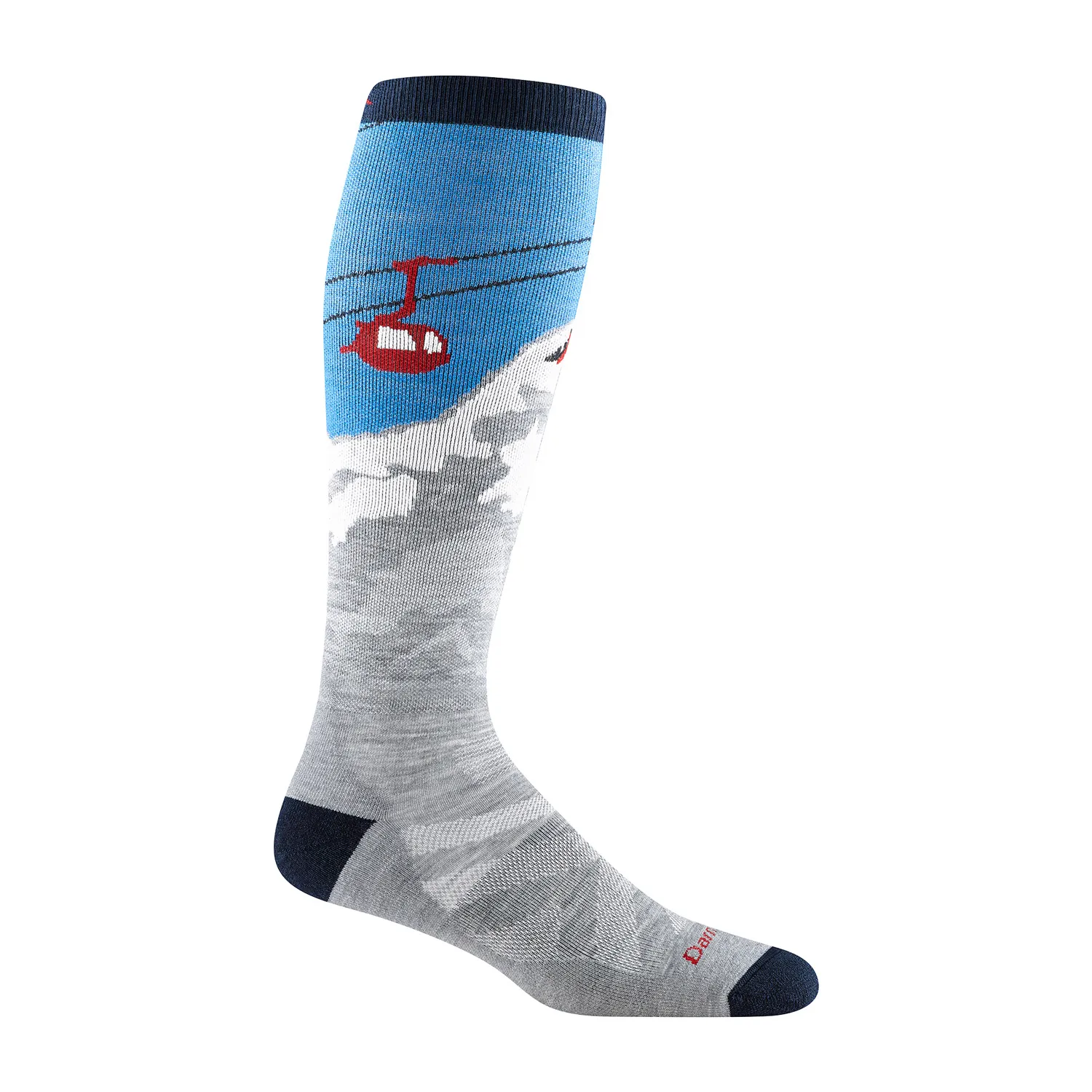 Darn Tough Men’s Heady Yeti Over-the-Calf Midweight Ski & Snowboard Sock