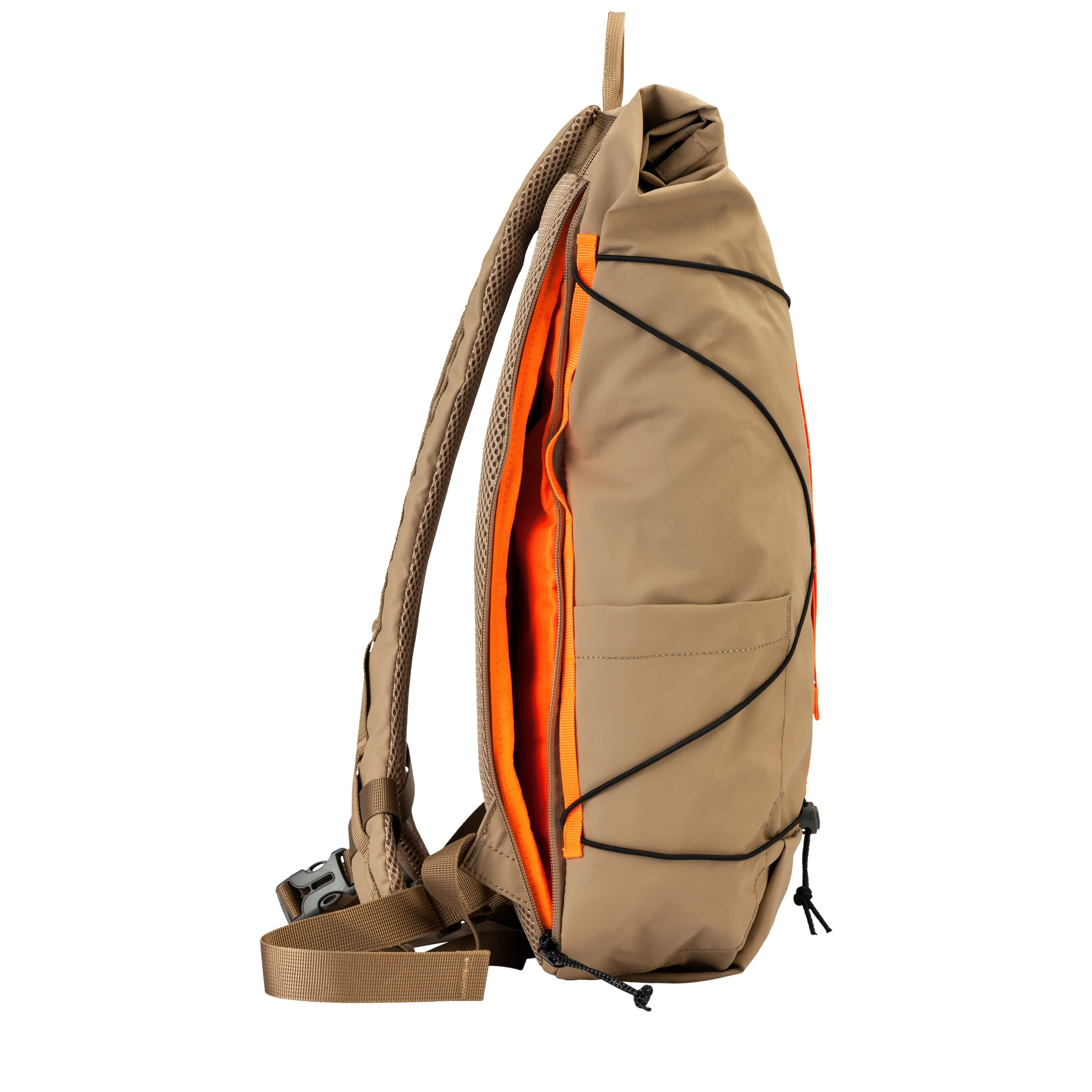 Dayle Roll Top Backpack Sand