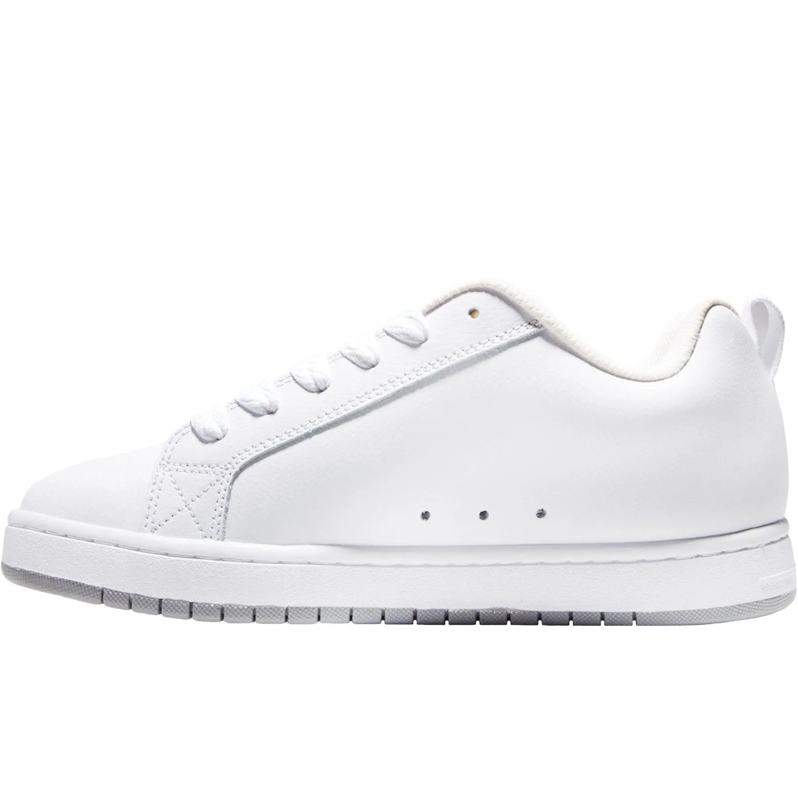 DC Shoes Mens Court Graffik Leather Trainers