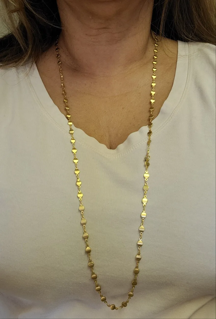 Deco Gold Chain Necklace