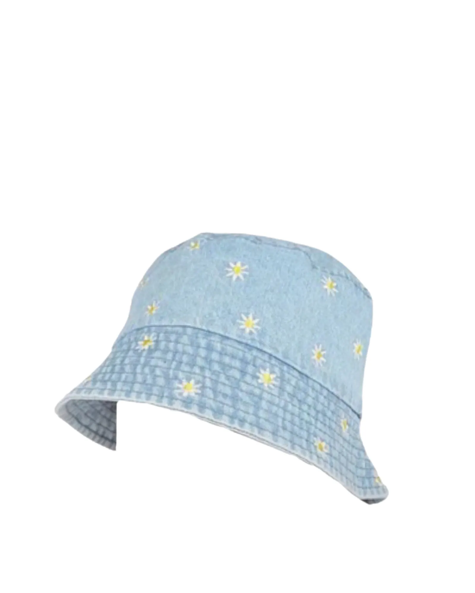 Denim Daisy Hat Light Blue