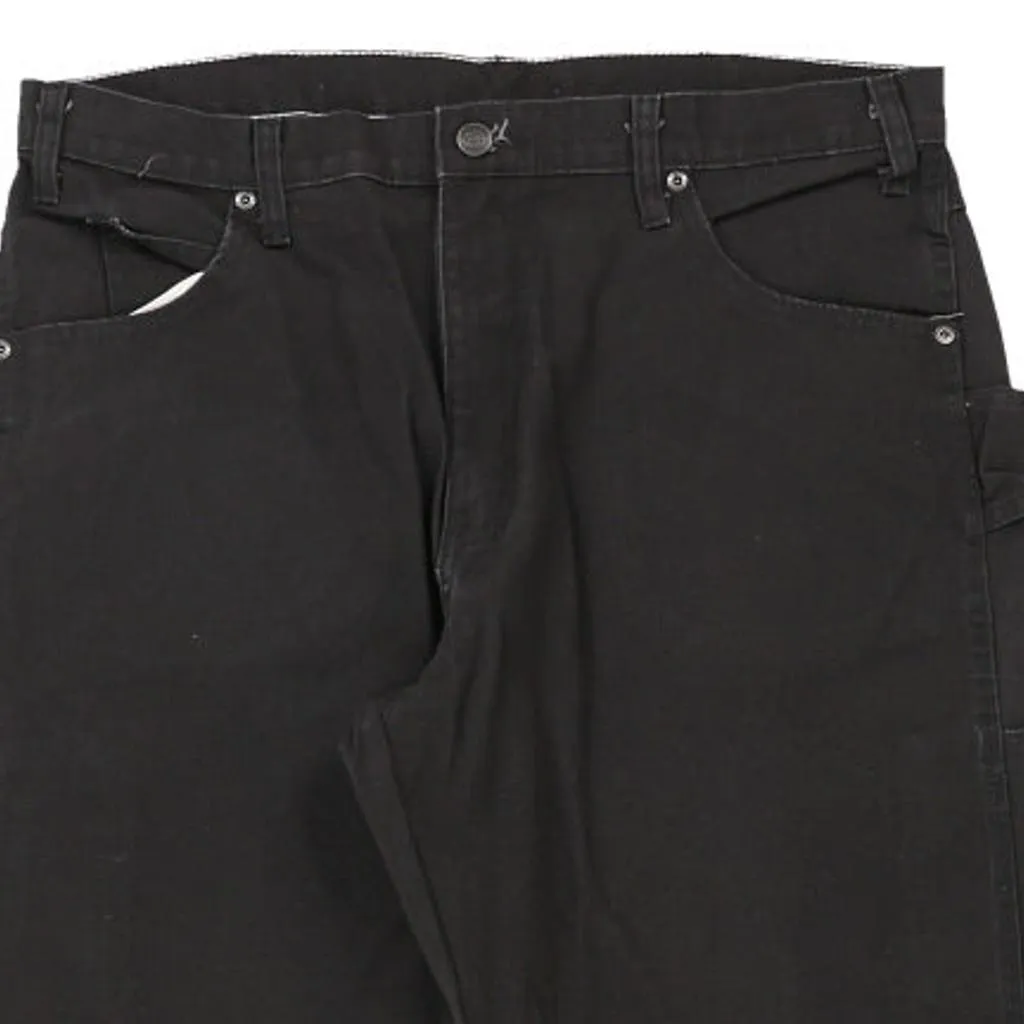Dickies Carpenter Jeans - 36W 30L Black Cotton