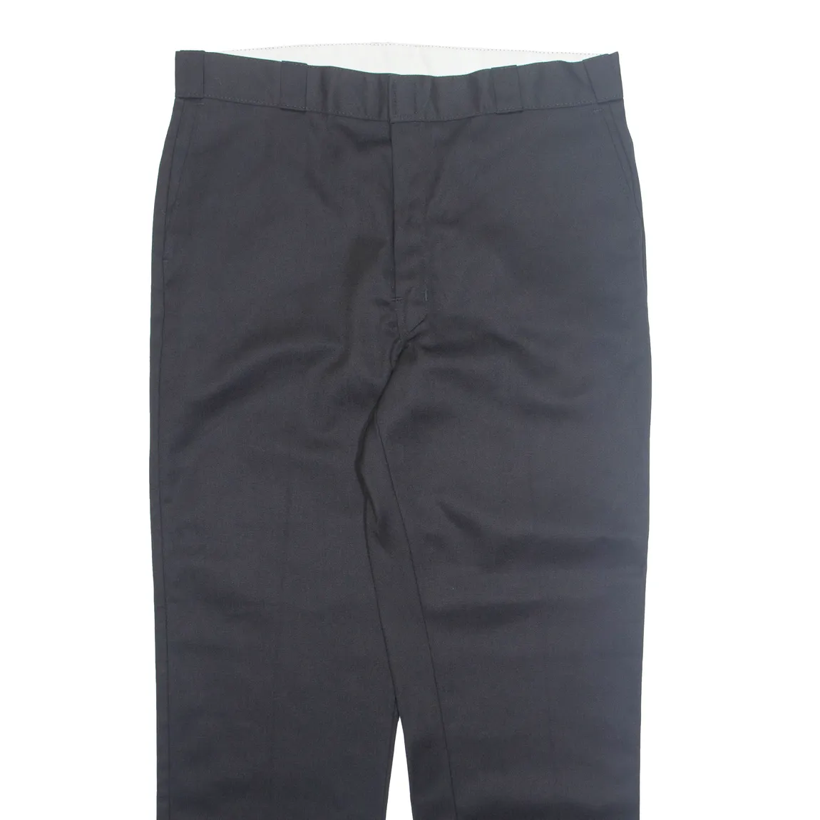 DICKIES Chino Mens Trousers Black Relaxed Straight W38 L32