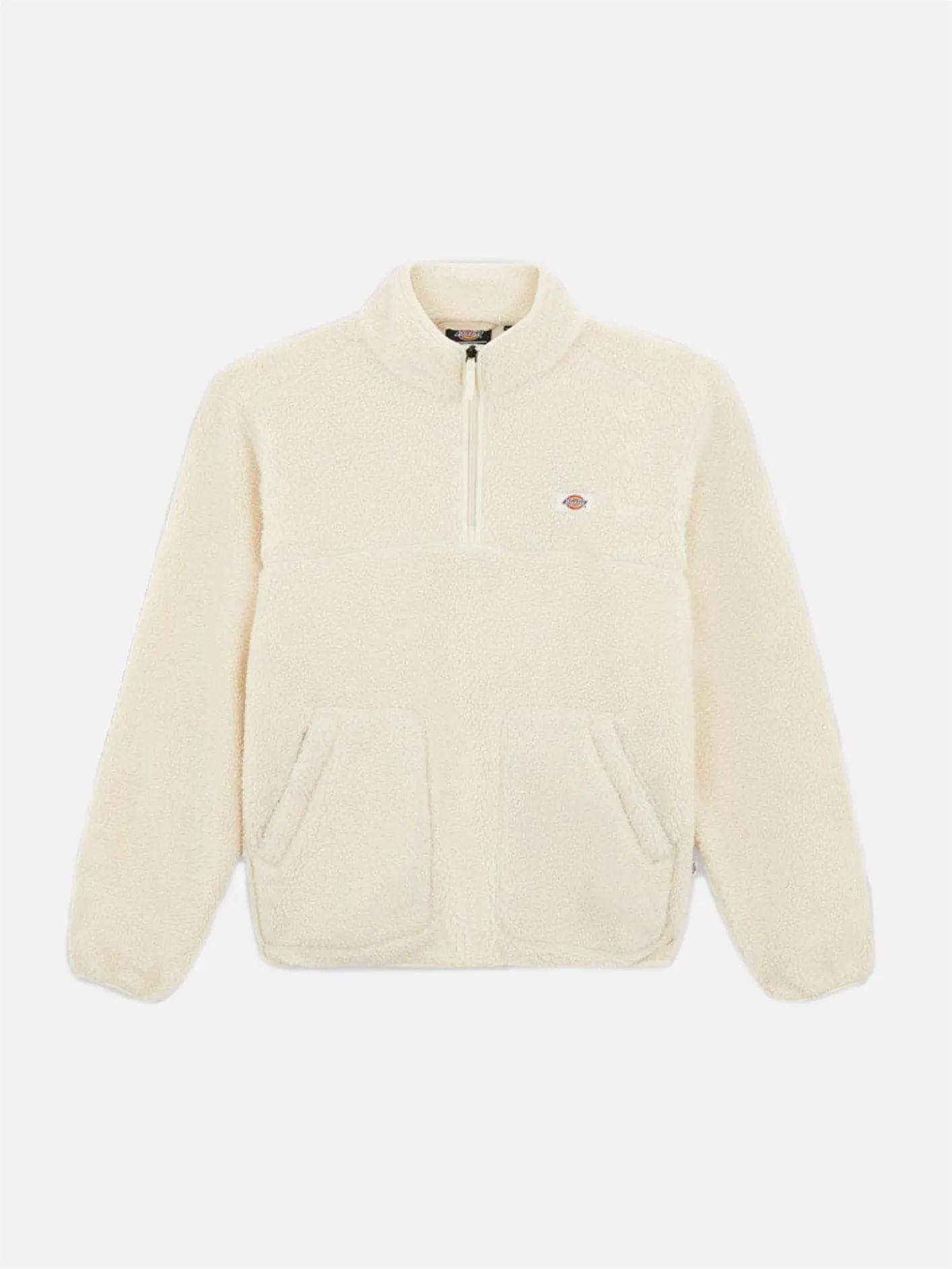 DICKIES Mount Hope Quarter Zip Fleece - Cream