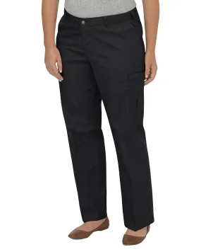 Dickies Workwear FPW2372 Ladies' Premium Relaxed Plus-Size Straight Cargo Pant SKU: FPW2372