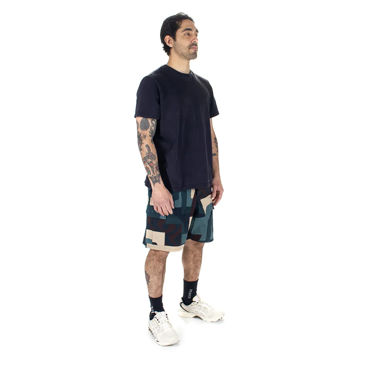 Distorted Camo Shorts