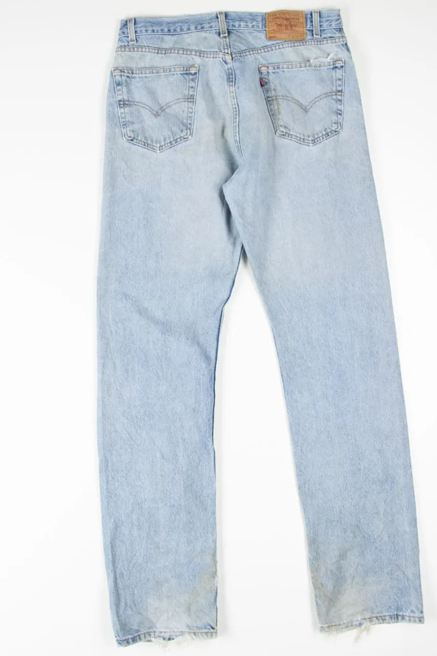 Distressed 505 Levi's Denim Jeans 574 (sz. 36W 36L)