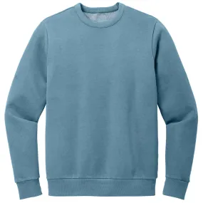 District Men's Dusk Blue Wash Fleece Crew