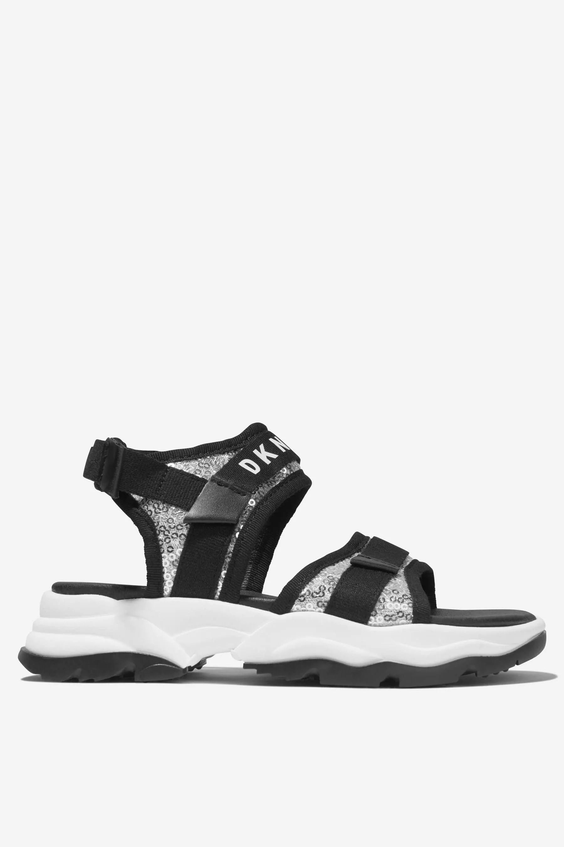 DKNY - Girls Bicolour Logo Sandals | Childsplay Clothing