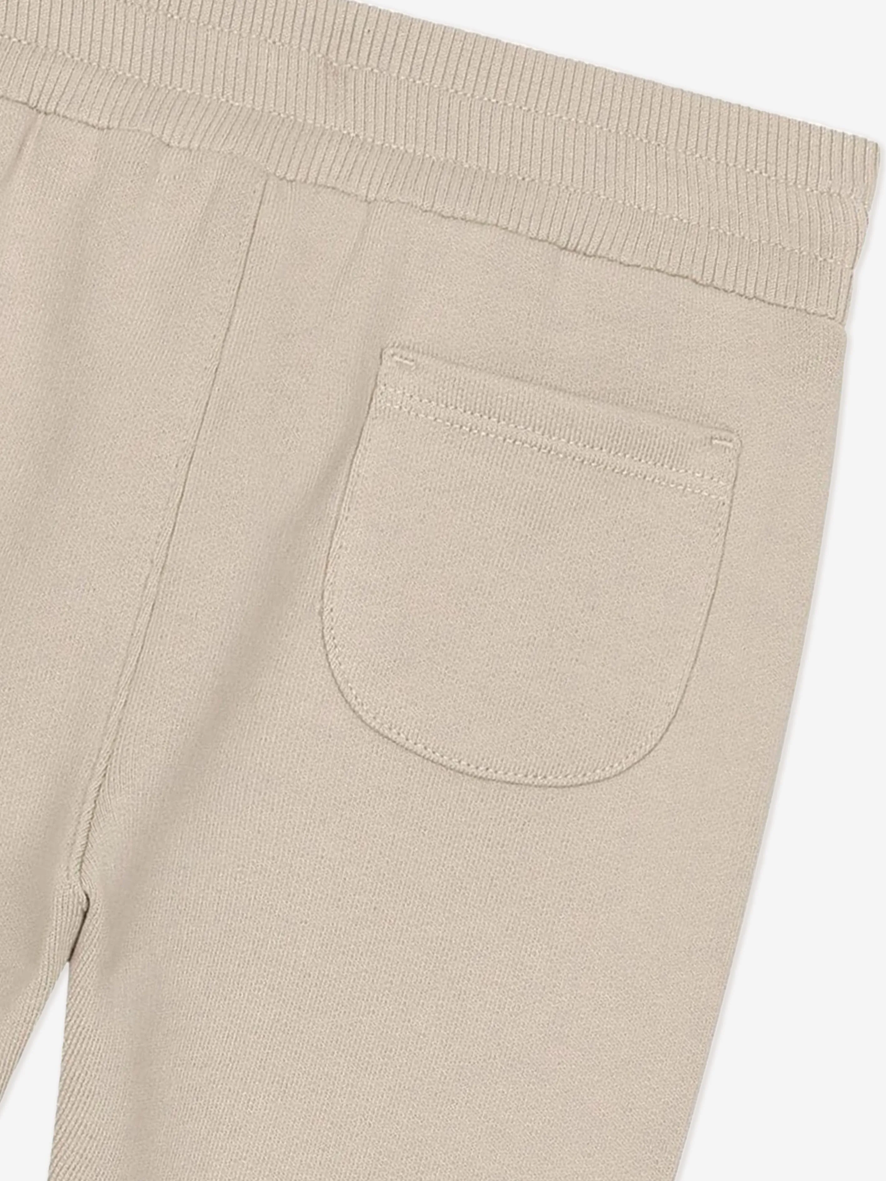 Dolce & Gabbana Baby Boys Logo Stamp Joggers in Beige