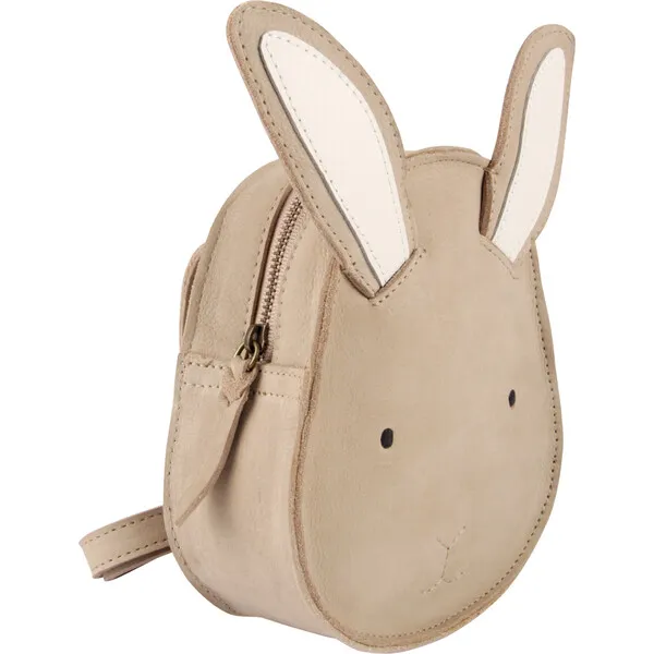 Donsje Amsterdam Kapi Bunny Classic Nubuck Backpack, Taupe