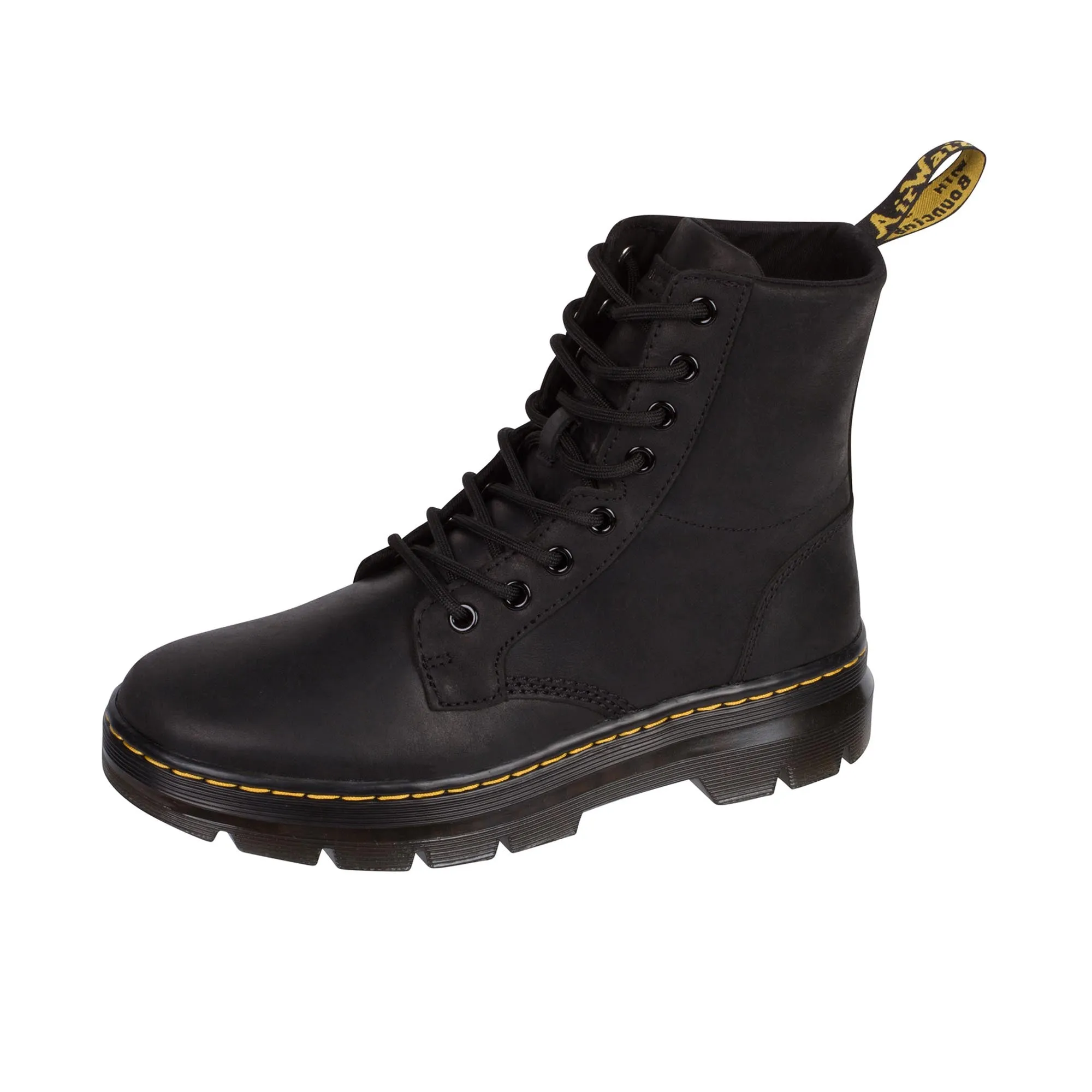 Dr Martens Combs Leather Wyoming Black