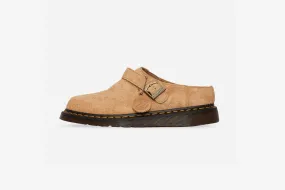 Dr. Martens Isham Desert Oasis Suede Slingback Mule  M - Sandy Tan