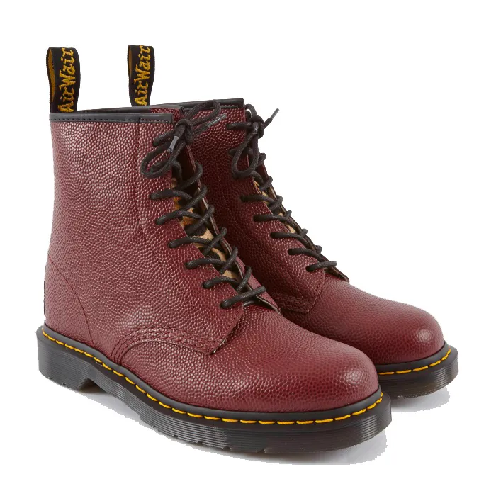 Dr. Martens X Stussy 1460 Boot Cherry Red/Leopard