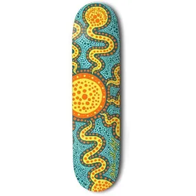Drawing Boards Skate all Day Skateboard deck 8