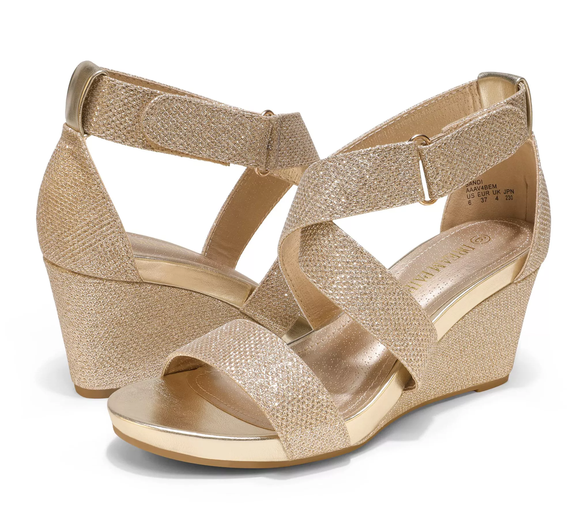 Dream Pairs Ankle Strap Wedge Sandals- SANDI