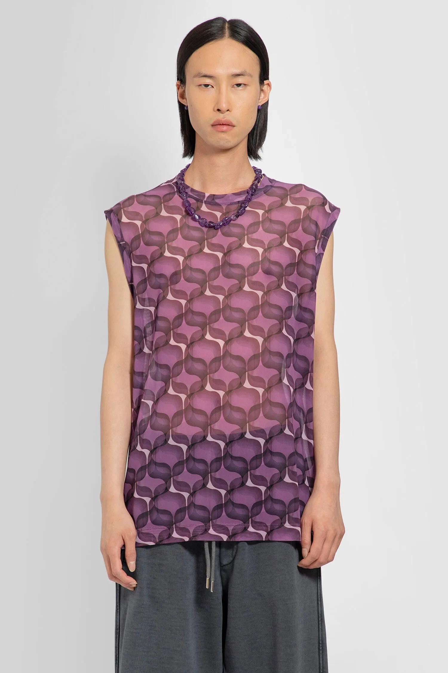 dries van noten heyzen sleeveless tank top