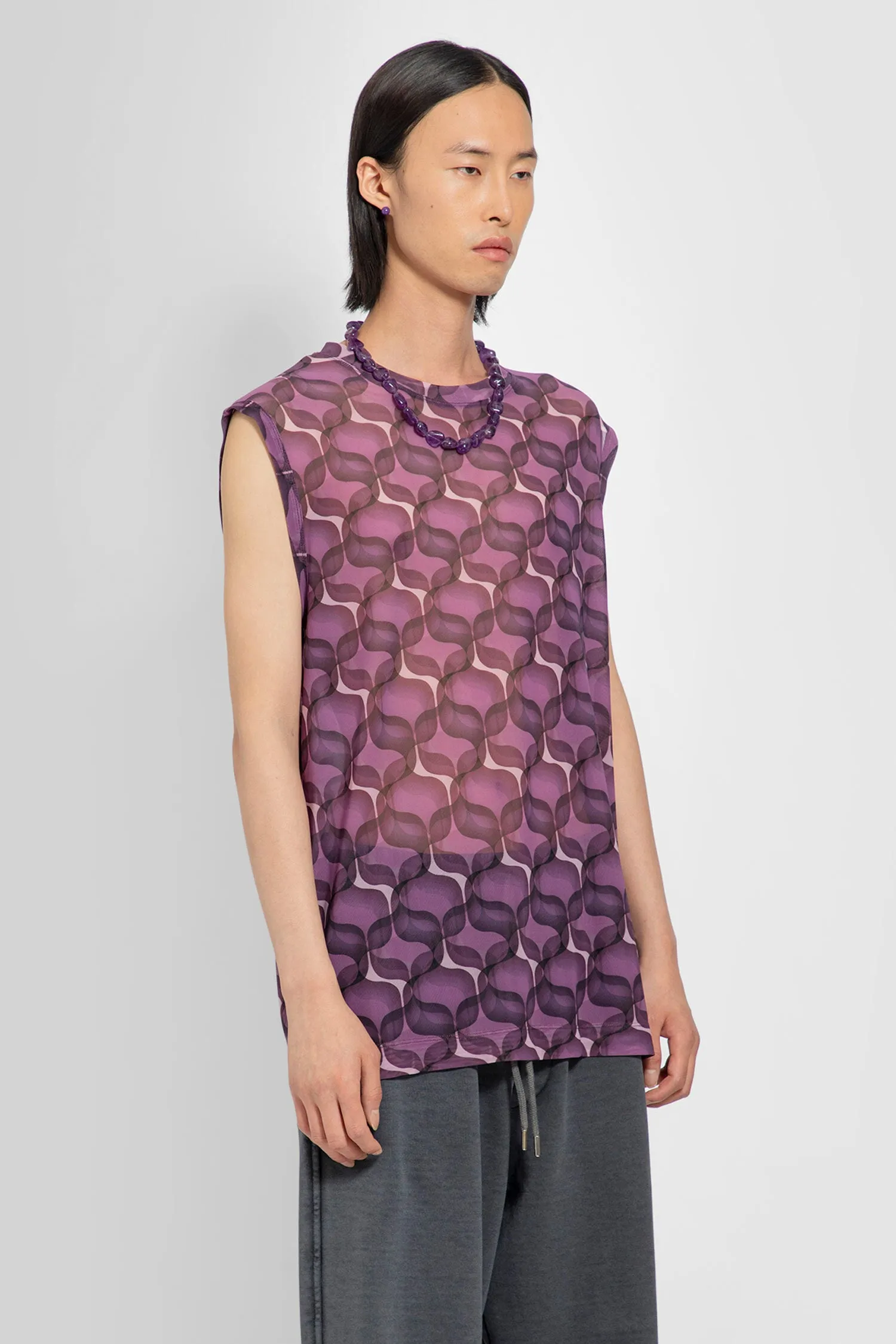 dries van noten heyzen sleeveless tank top