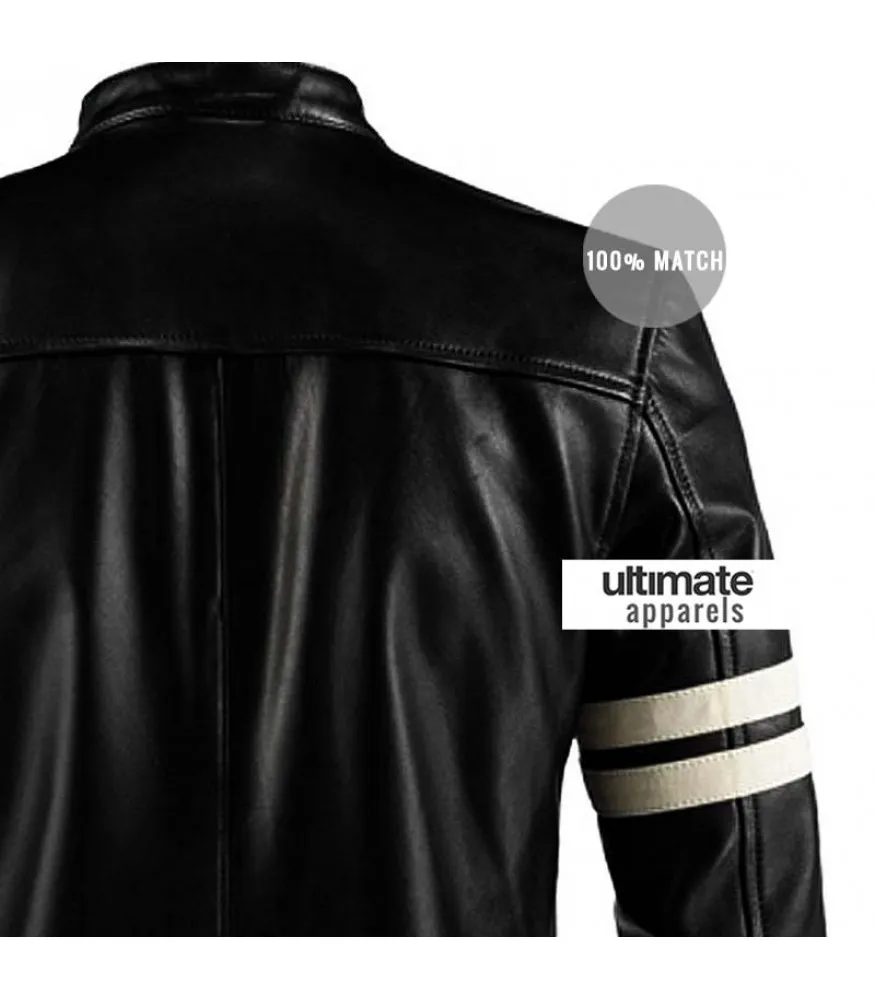 Driver San Francisco John Tanner Black Leather Jacket