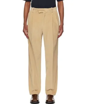Drôle de Monsieur Beige 'Le Pantalon Golfeur' Corduroy Trousers
