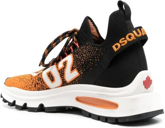 DSQUARED2 DSQ2 knit-upper sneakers Black