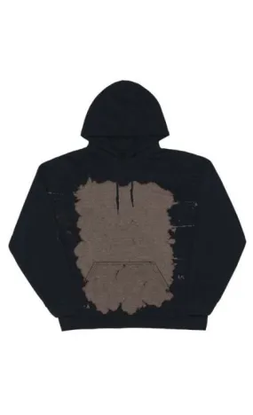 Dyenomite 680BW Essential Fleece Bleach Wash Hooded Sweatshirt
