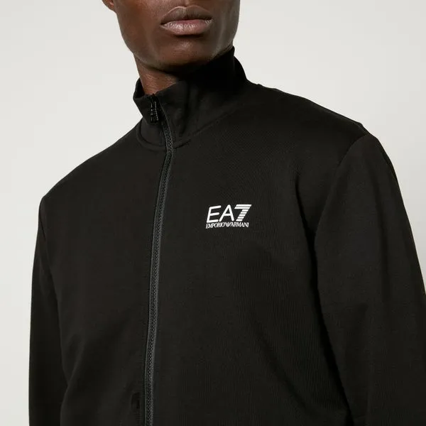 EA7 Core Identity Cotton-Jersey Tracksuit