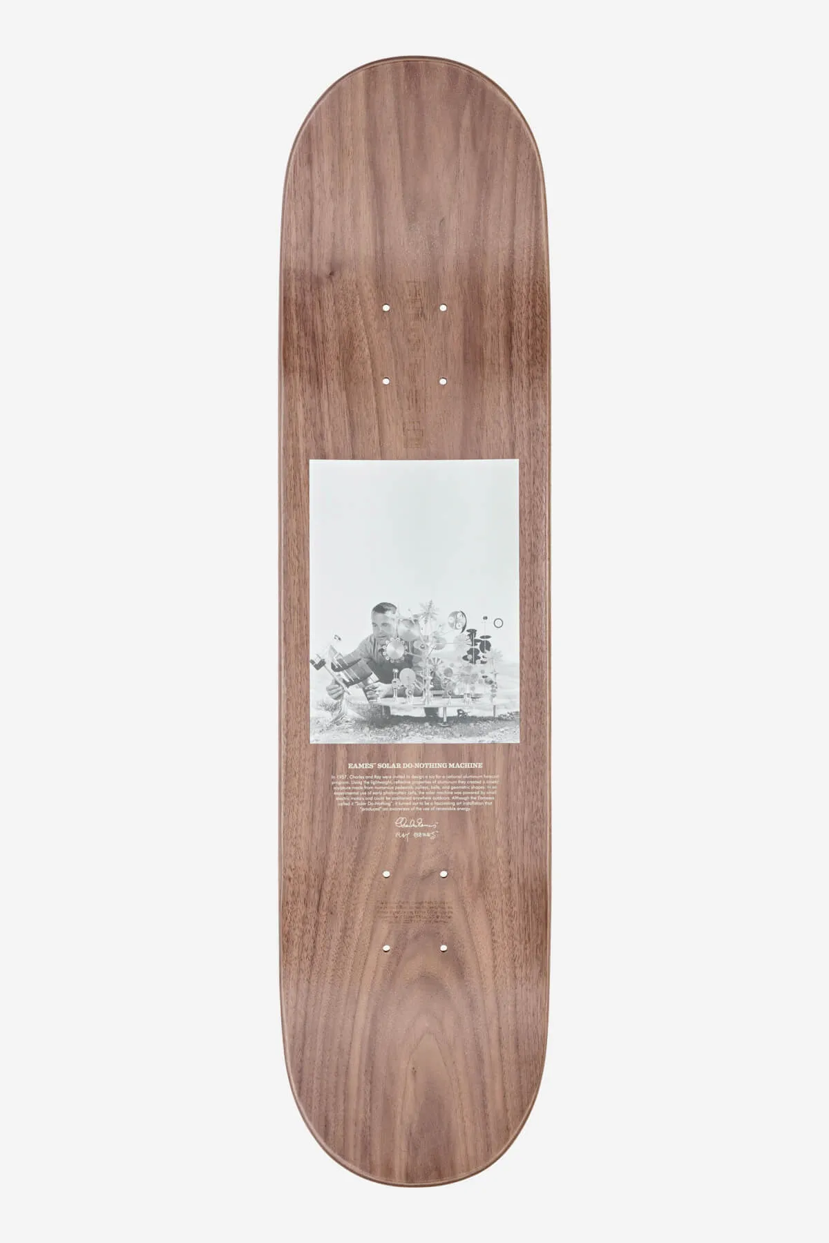 Eames Silhouette - Solar Do Nothing - 7.75 Skateboard Deck