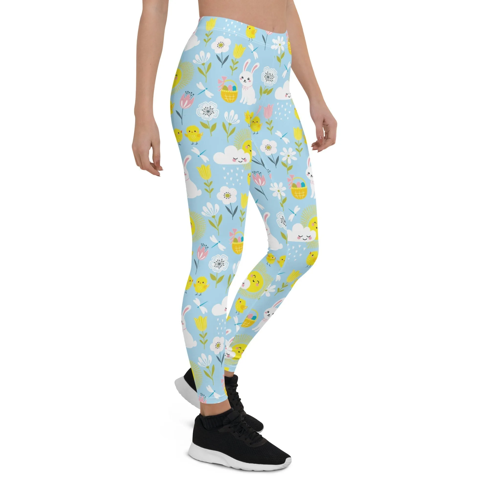 Easter Cute Pattern Leggings