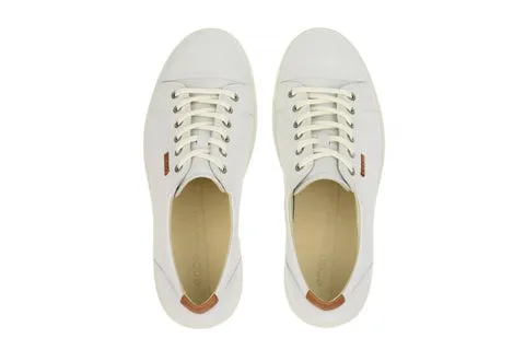 Ecco Mens Soft 7 Sneakers - White