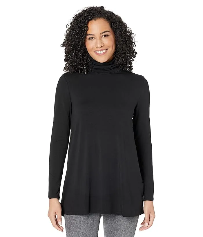 Eileen Fisher Scrunch Neck Tunic Women's