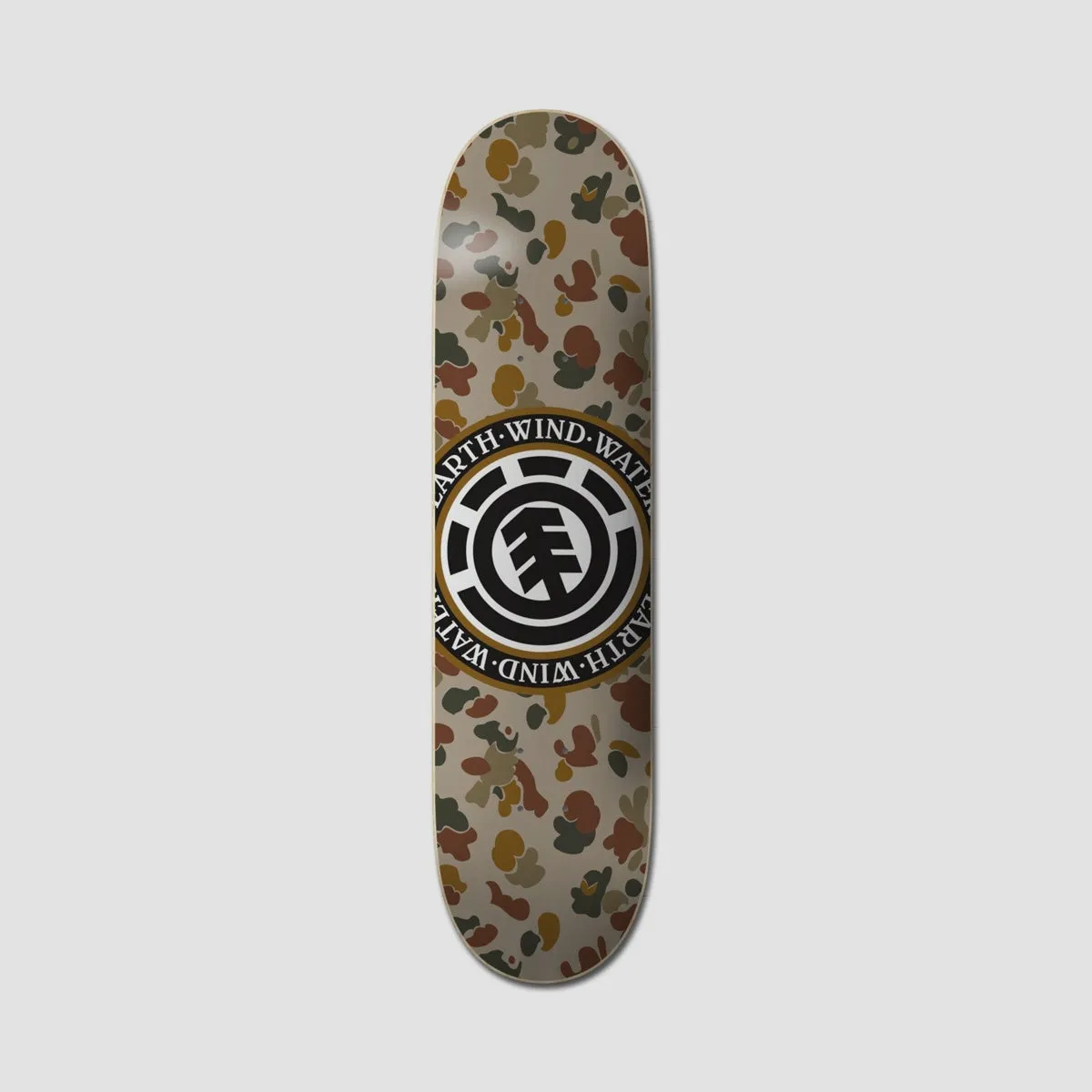 Element Sand Camo Seal Skateboard Deck - 8.25"