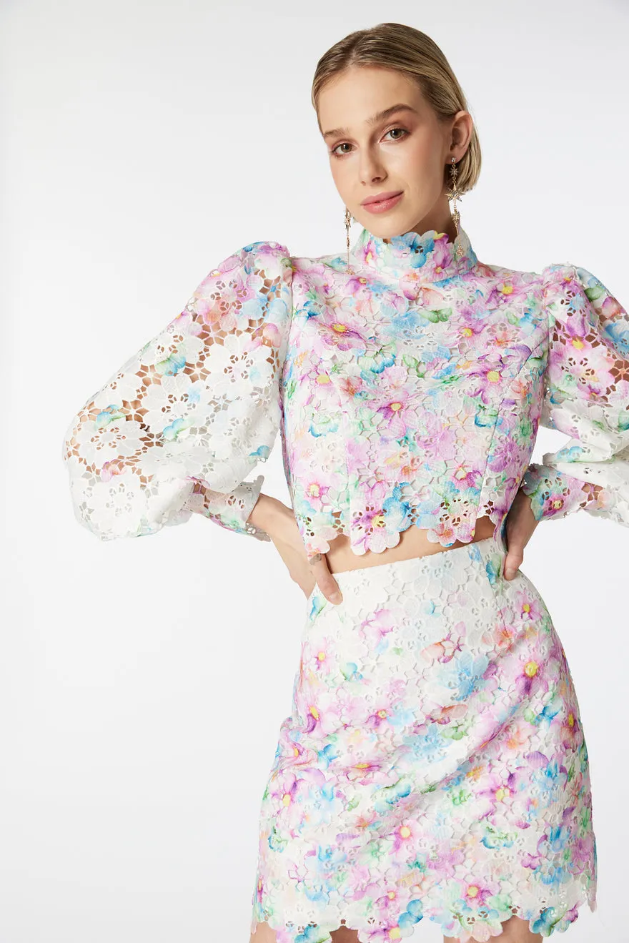 ----Elliatt   ----Elaine Skirt - Multi ---