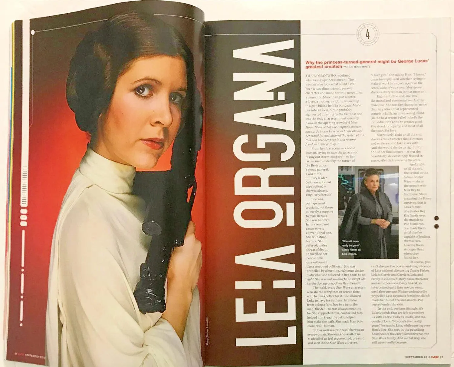 Empire Magazine September 2018 Han Solo Cover: Greatest Star Wars Characters