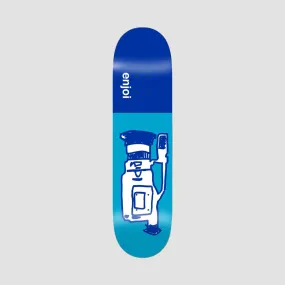 Enjoi Glitch R7 Skateboard Deck Blue - 8.5