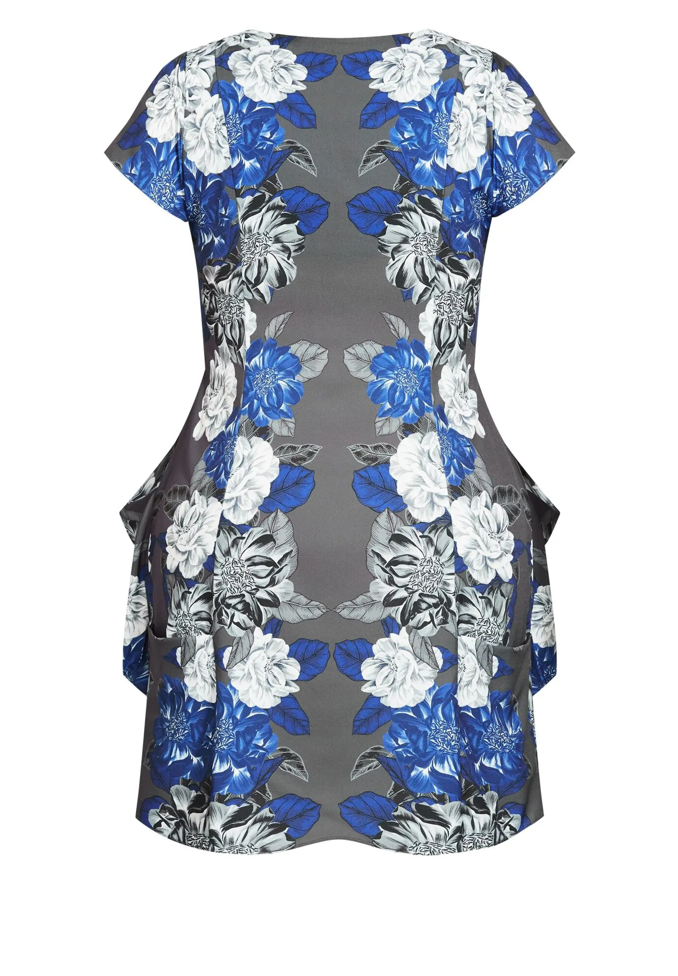 Epic Floral Tunic - slate