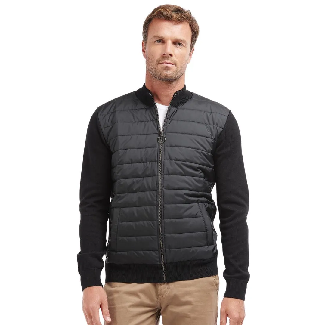 Essential Carn Baffle Zip Thru Jacket (Black)