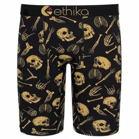 Ethika Men's The Staple Fit Bones N Bones Long Boxer Briefs Underwear