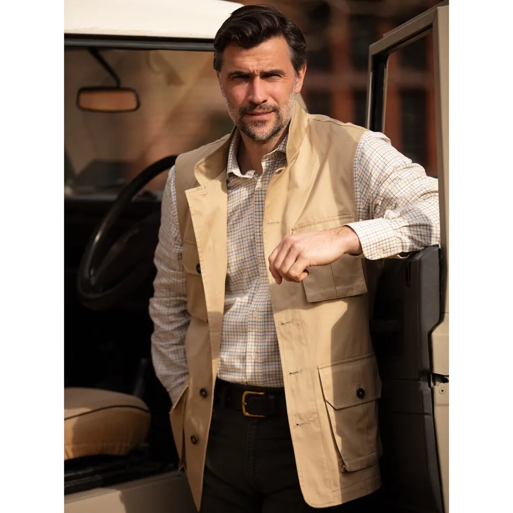 Farlows Cotton Safari Utility Vest