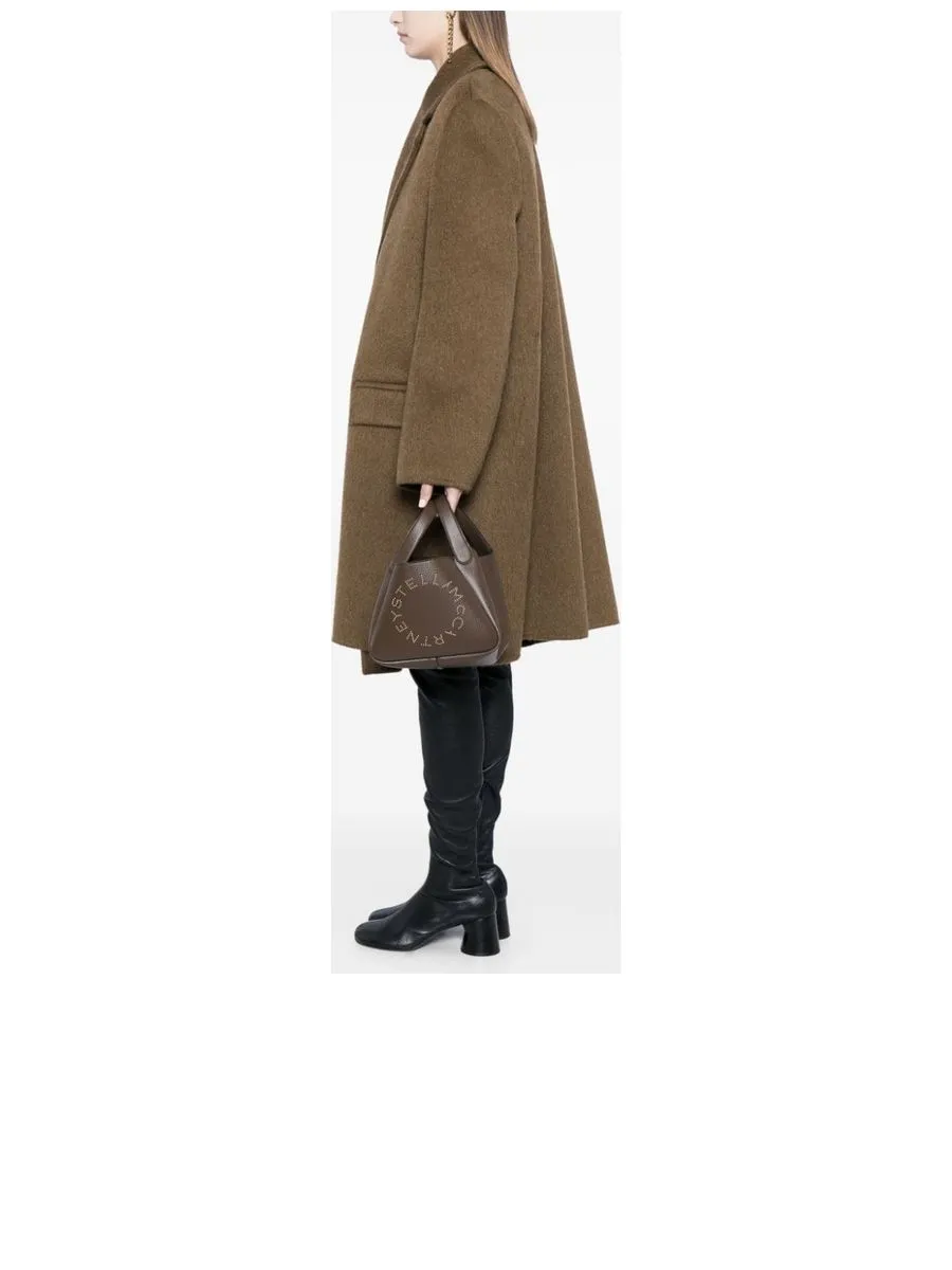 Faux Leather Textured Shoulder Bag