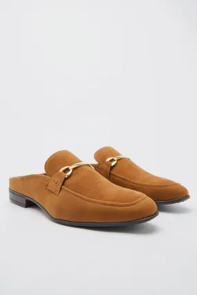 Faux Suede Mule Loafer | boohooMAN UK