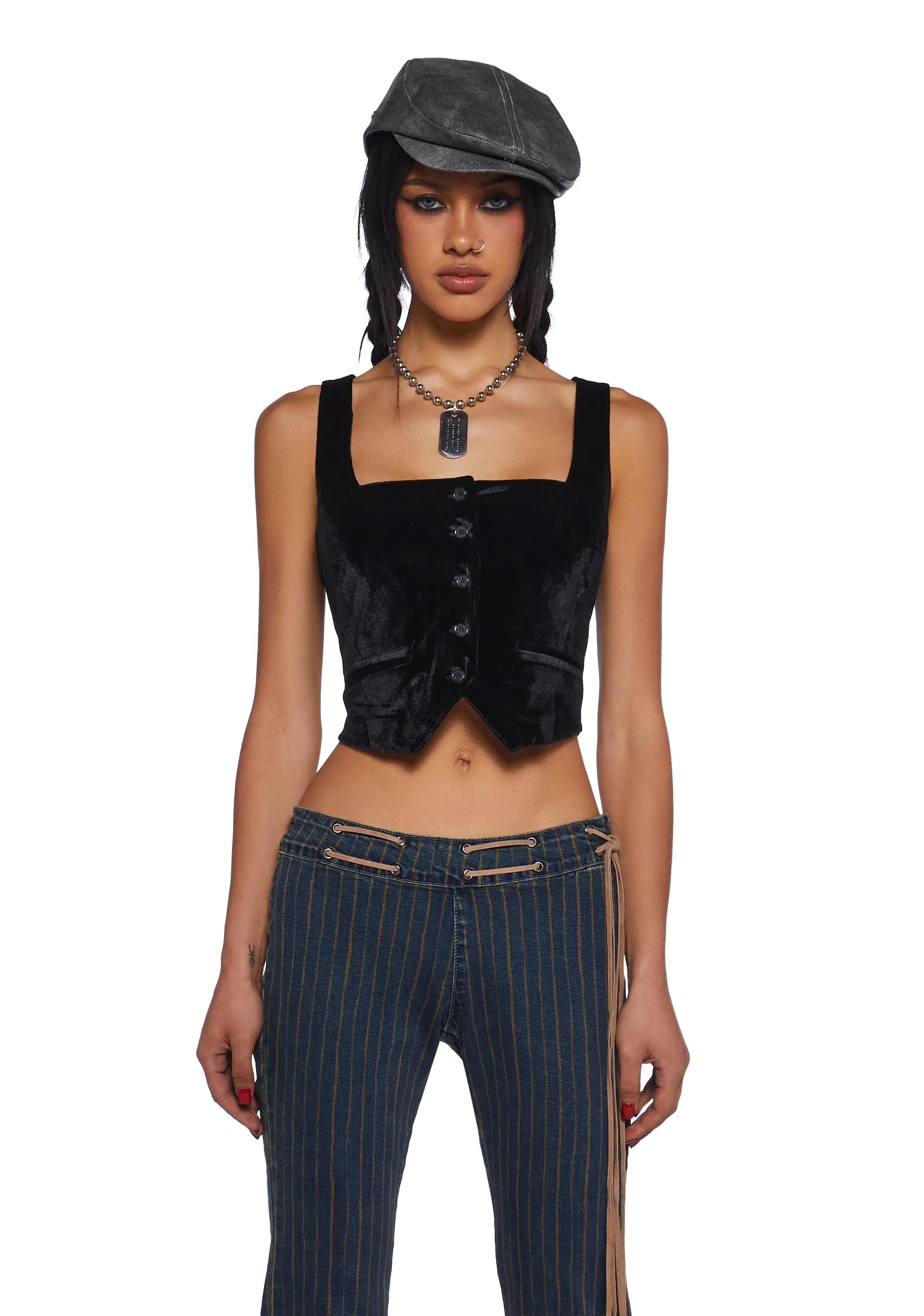 Favorite Rage Velour Vest-