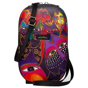 Fig Design Monarque Laurel Burch Fantasticats Crossbody Bag