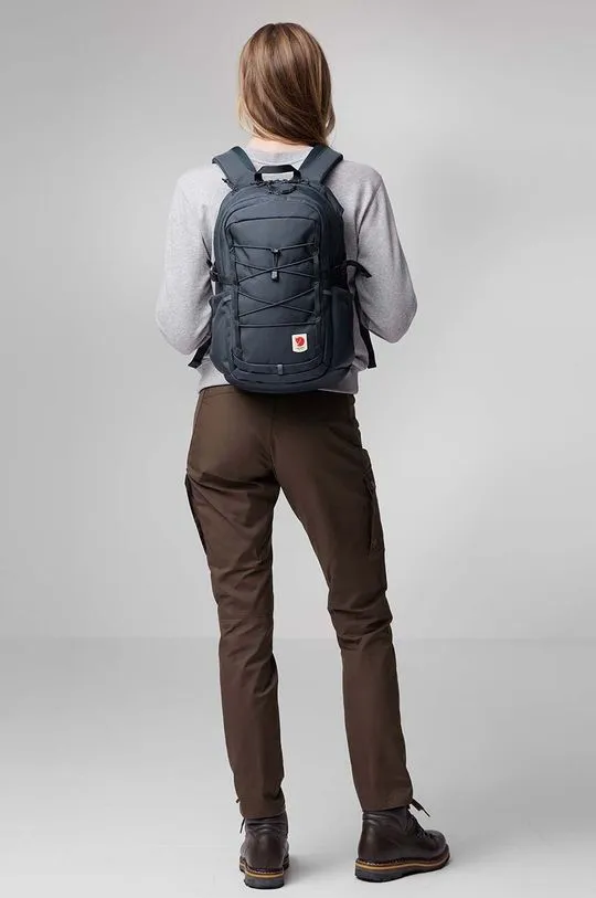 Fjallraven backpack Skule 20 navy blue color