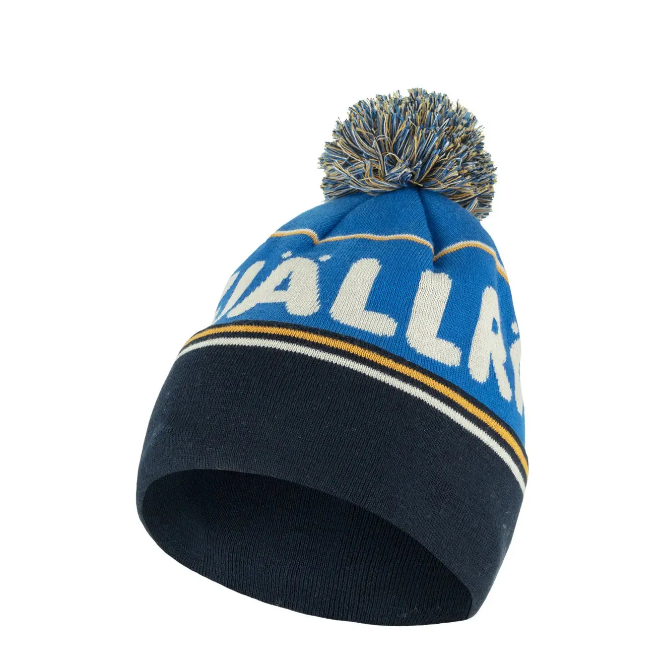 Fjallraven Pom Hat Alpine Blue / Dark Navy