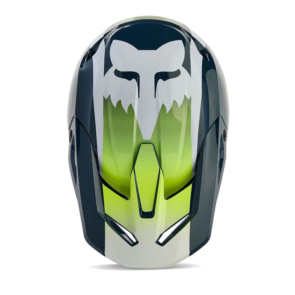 Fox - 2024 Youth V1 Flora Dark Indigo Helmet