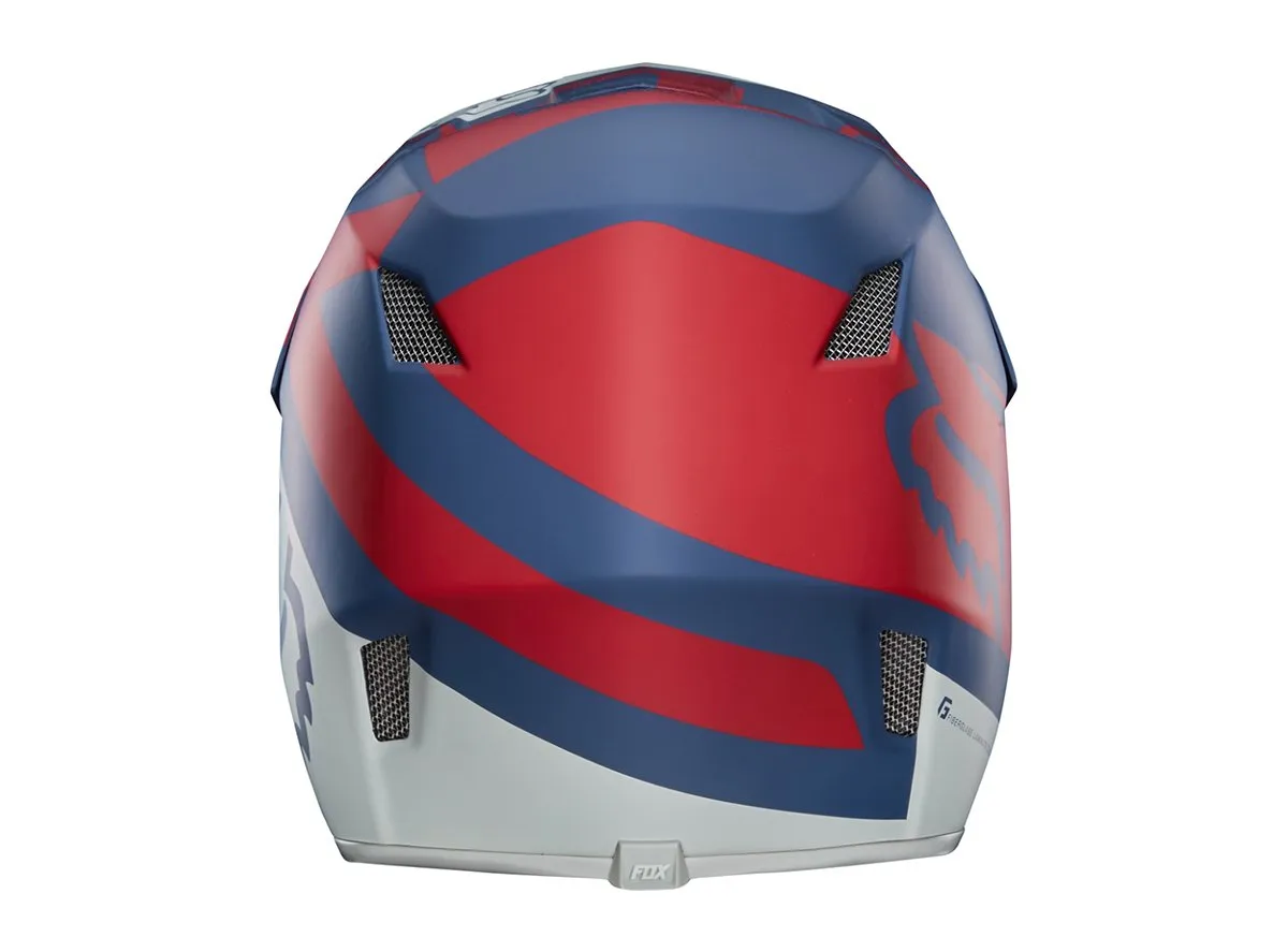 Fox Racing Rampage Comp Preme Full Face Helmet - Blue-Red