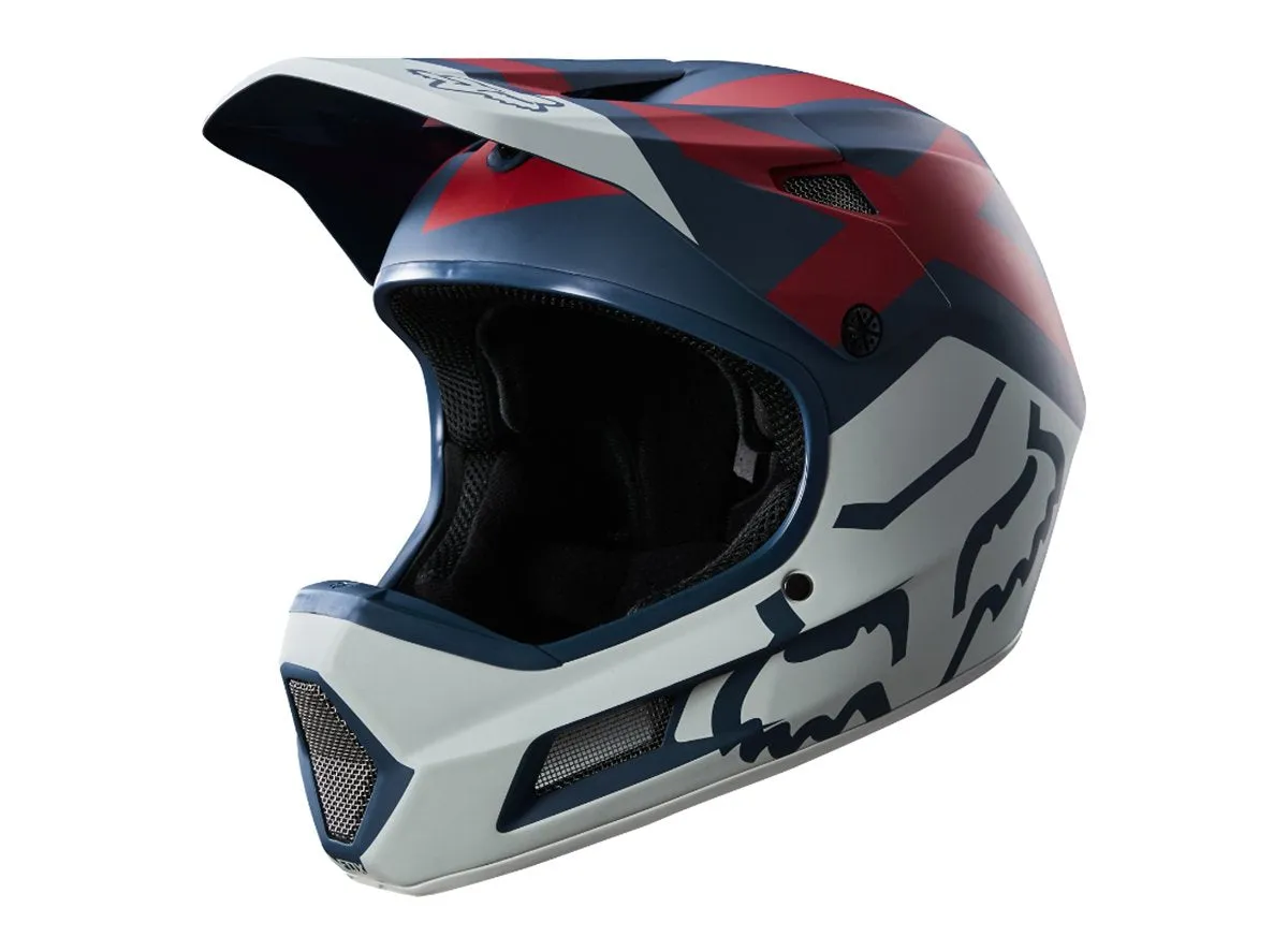 Fox Racing Rampage Comp Preme Full Face Helmet - Blue-Red